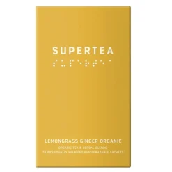 Supertea økologisk urtete 30g 20 stk sitrongress ingefær