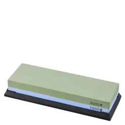 Suri slipestein 1000/3000 med gummibase 18 cm grønn/blå