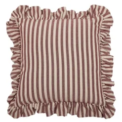 Svea putetrekk 48x48 cm vinrød
