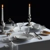 Swedish Grace Gala dyp tallerken 19 cm hvit