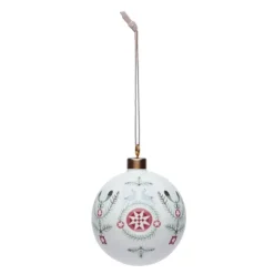 Swedish Grace Winter julekule 8 cm