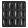 Sweet Magic madeleineform 26,5x24,5 cm 12 stk svart