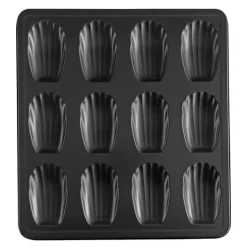 Sweet Magic madeleineform 26,5x24,5 cm 12 stk svart