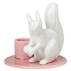 Sweet Stories Large Squirrel lysestake 8,5 cm Blush