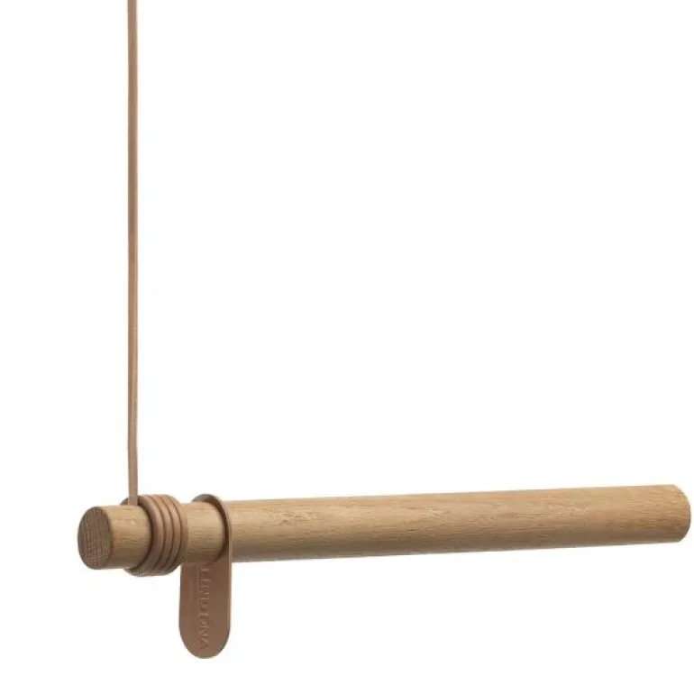 Swing Wall garderobestang 50 cm eik/skinn