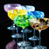 Swirl champagneglass 22 cl brun