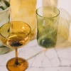 Swirl Coupe-cocktail glass 26 cl 2 stk Dune