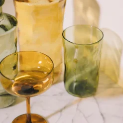 Swirl longdrink glass 48 cl 2 stk Moss