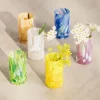 Swirl shotglass 5 cl gul