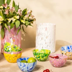 Swirl skål 11 cm grønn