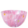 Swirl skål 11 cm rosa