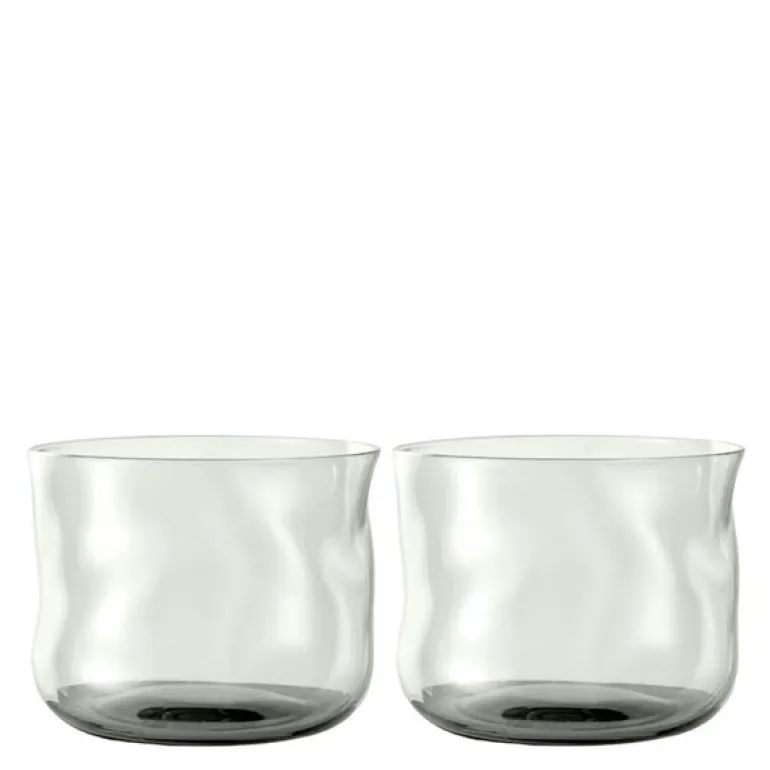 Swirl tumbler glass small 24 cl 2 stk Wave