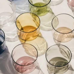 Swirl tumbler glass small 24 cl 2 stk Dune