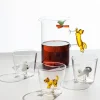Tabby Cat vannglass 35 cl katt med prikker