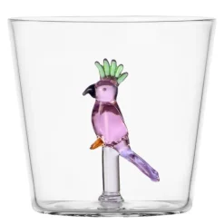 Talking Tress vannglass 30 cl rosa kakadua