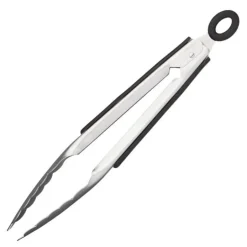 Tang låsbar 23 cm rustfri sølv