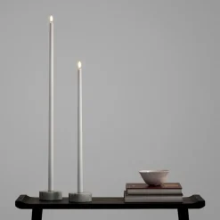 Taper Candles Led kronelys 2,3x75 cm 1 stk hvit