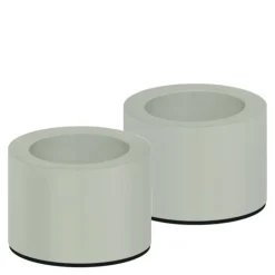 Taper Candles lysestake 3,2x2,3 cm 2 stk støvgrønn