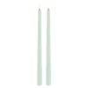 Taper Candles slim LED-kronelys 2,3x32 cm 2 stk dusty green