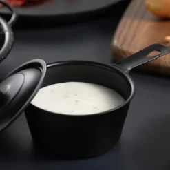 Tapitas ildfast form med lokk 15,5 cm emaljert