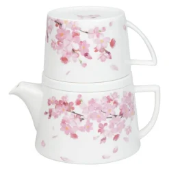 Tea For Me tekanne og krus 40 cl Cherry Blossom