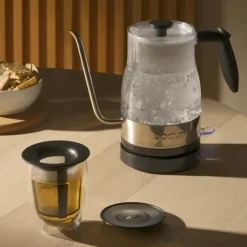 Tea for one teglass m/sil 35 cl svart