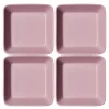Teema fat 12x12 cm 4 stk rose