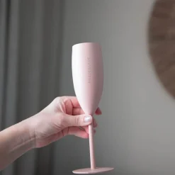Termo champagneglass BOBLEGLEDE 12 cl dus rosa