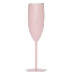Termo champagneglass LYKKEBOBLER 12 cl dus rosa