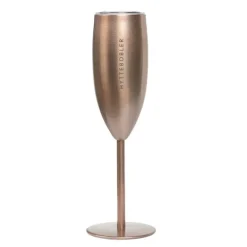 Termo champagneglass LYKKEBOBLER 12 cl roségull