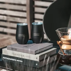 Termokopp hytta 33 cl svart