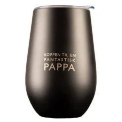 Termokopp PAPPA 33 cl svart