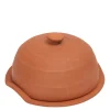Terracotta ildfast form for ost med lokk 17,5 cm