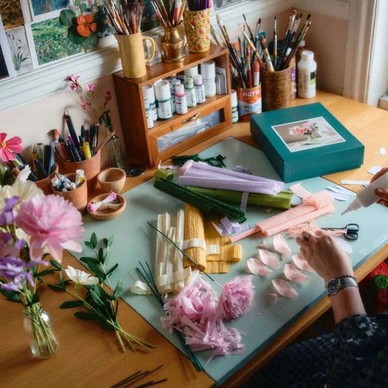 The Paper Florist hobbysett 27x21 cm multi