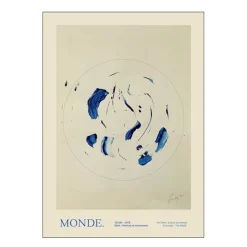 The Poster Club x Lucrecia Rey Caro poster 50x70 cm le monde