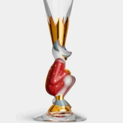 The sparkling devil champagneglass 19cl rød