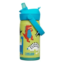 Thrive Flip Straw Kids VSS drikkeflaske 0,35L dinosaur dino jam