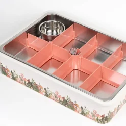 Tilbehørssett til matboks 2-8 rom Floral