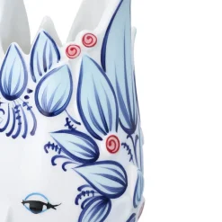 Titania vase 25 cm blå