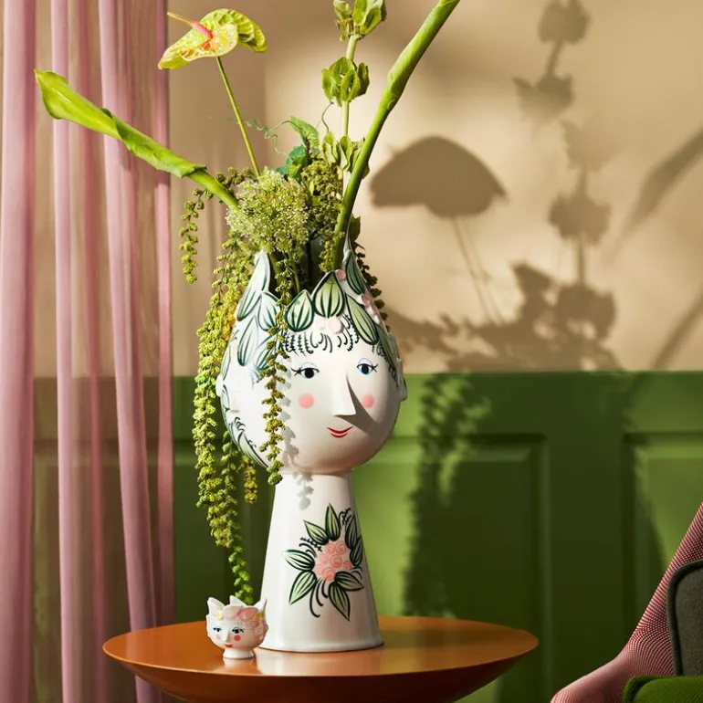 Titania vase 50 cm grønn