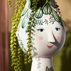 Titania vase 50 cm grønn