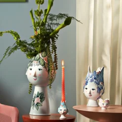Titania vase 50 cm grønn