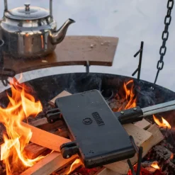 Toastjern til bål støpejern
