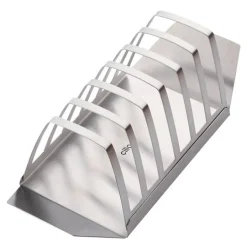 Toaststativ 6 skiver rustfritt stål