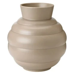 Tortus Archie vase No3 26,5 cm dark sand
