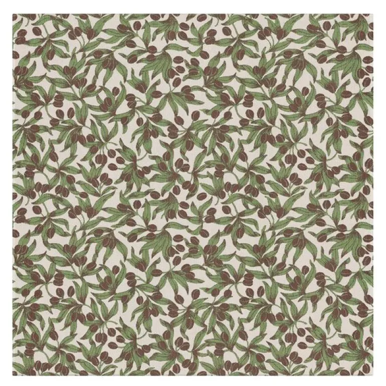 Toscana duk 145x145 cm grønn