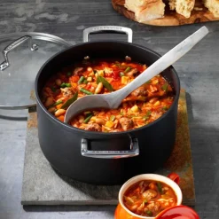 Toughened Non-Stick gryte med glasslokk 6 L