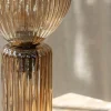 Toulipa bordlampe 40 cm amber