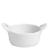 Toulouse ildfast form med håndtak 11 cm 23 cl hvit