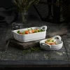 Toulouse ildfast porsjonsform 12 cm/15 cl hvit